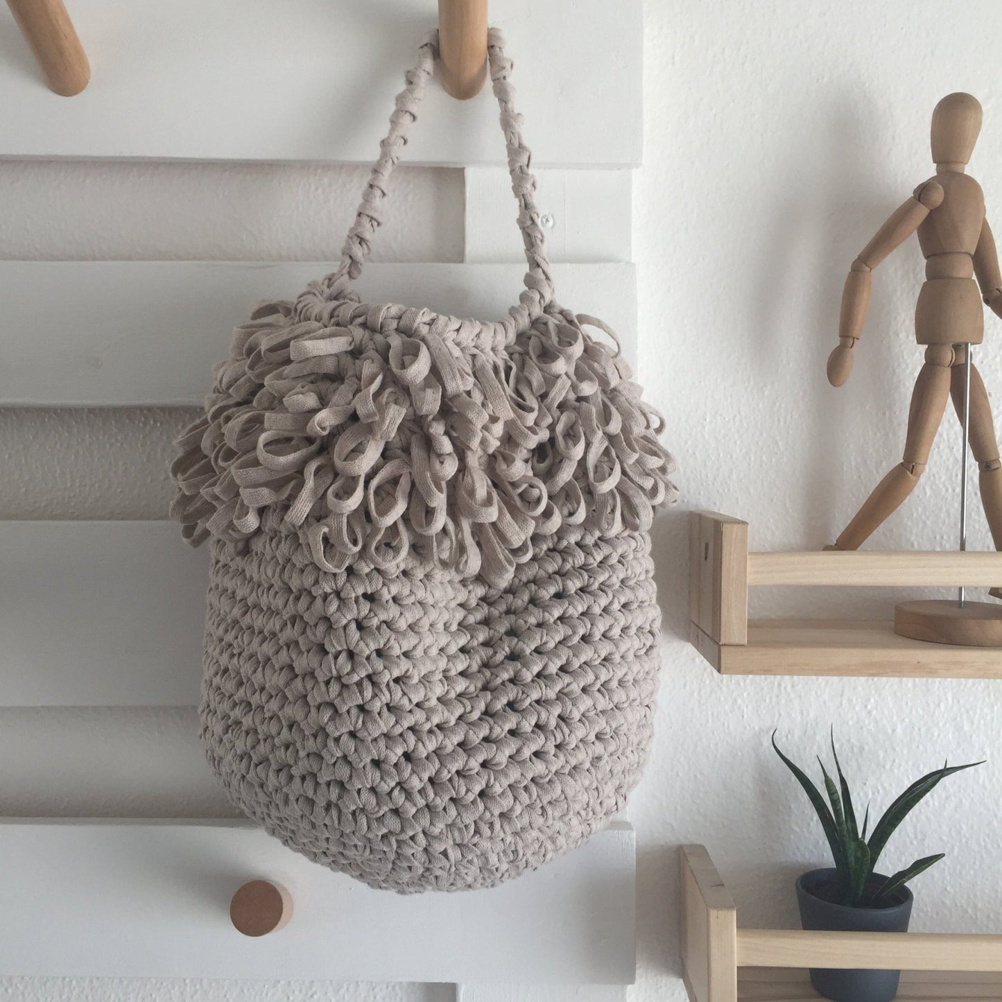 Boho Hanging Storage Baskets - More Colors - Looping Home