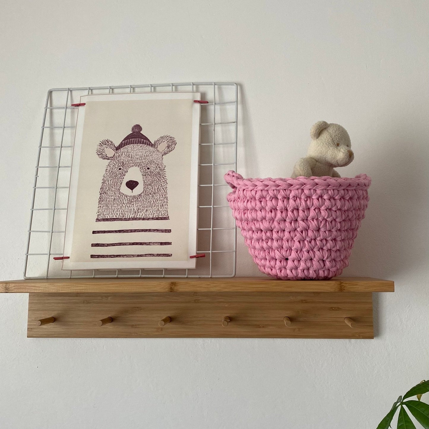 Crochet Kids Baskets, Unique Small Storage - Looping Home