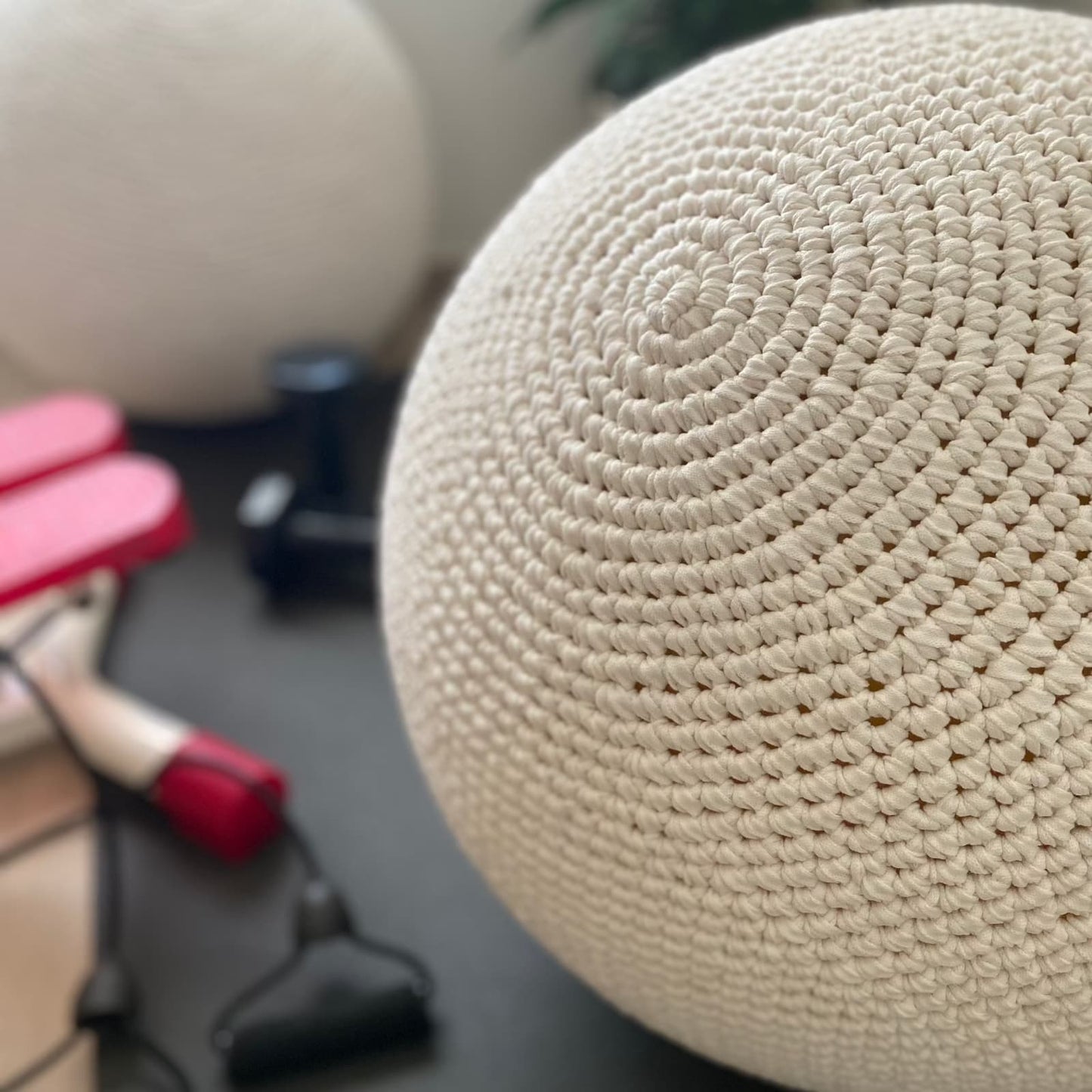 Gym Ball Cover 75 cm, Office Ball Sitting Chair - Looping Home