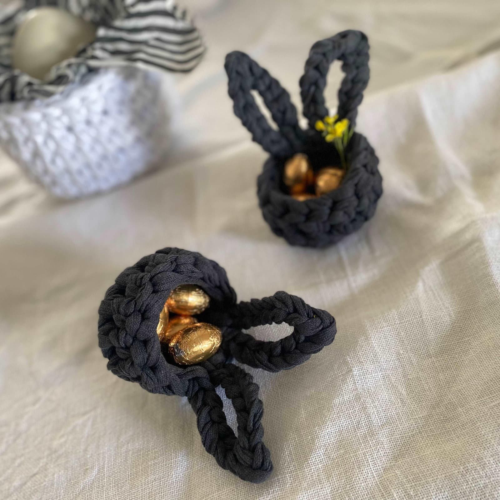 Bunny Egg Cup for Easter - Looping Home