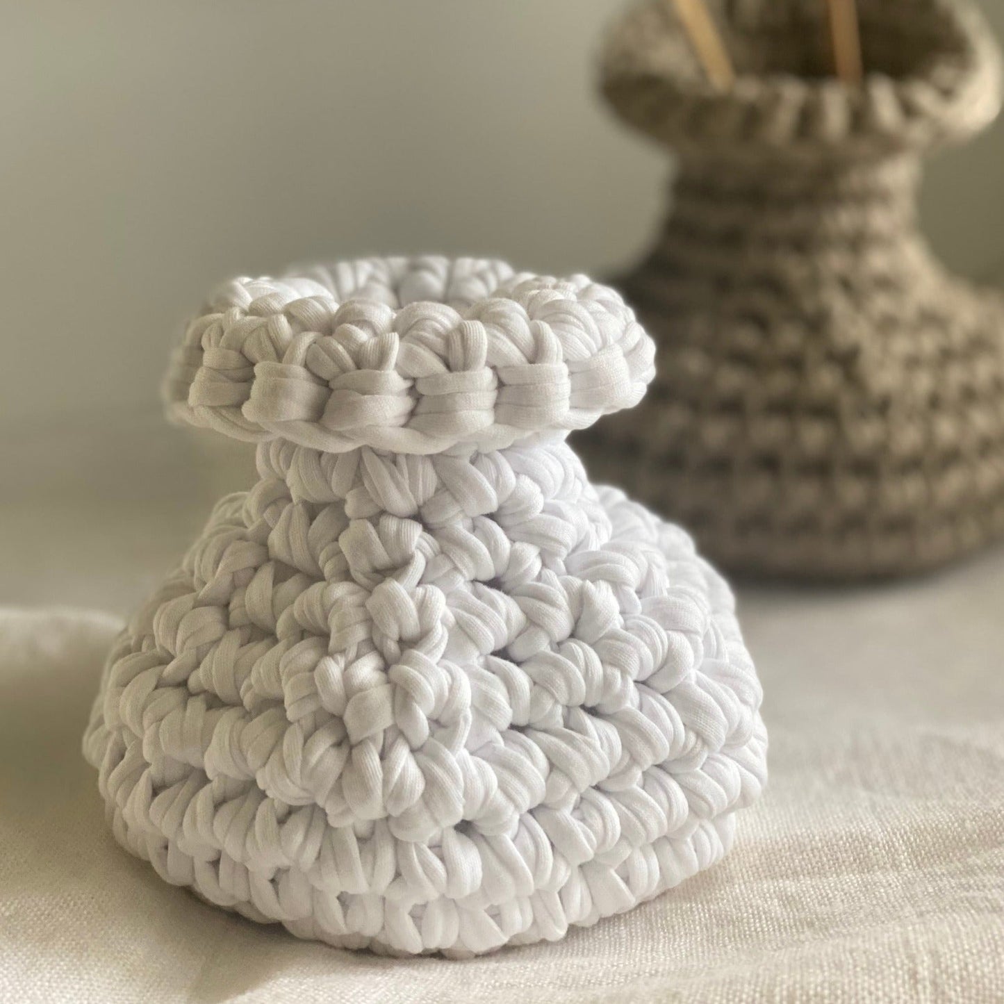 Crochet Vase, Unique Gifts for home - Looping Home