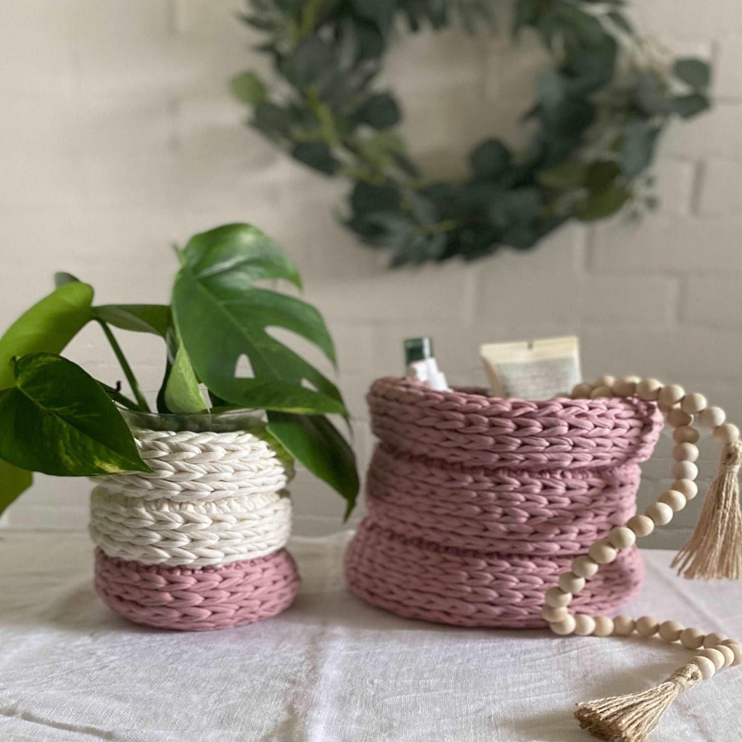 Decorative Basket Pots Set - Looping Home