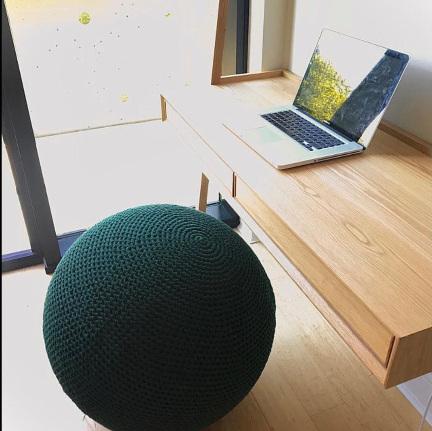 Exercise Ball Cover, 65 cm Ball Chair Cover - Looping Home