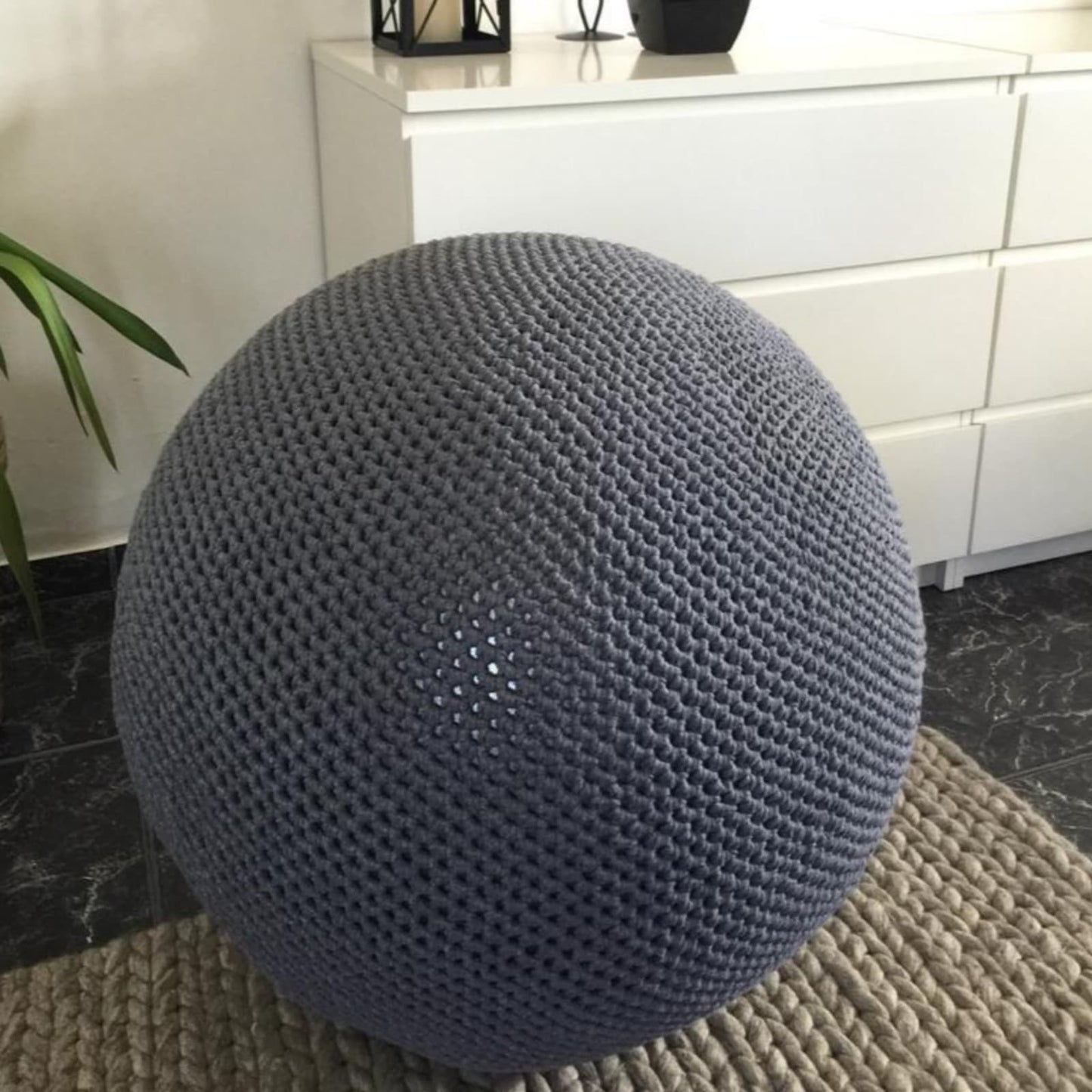 Gym Ball Cover 75 cm, Office Ball Sitting Chair - Looping Home