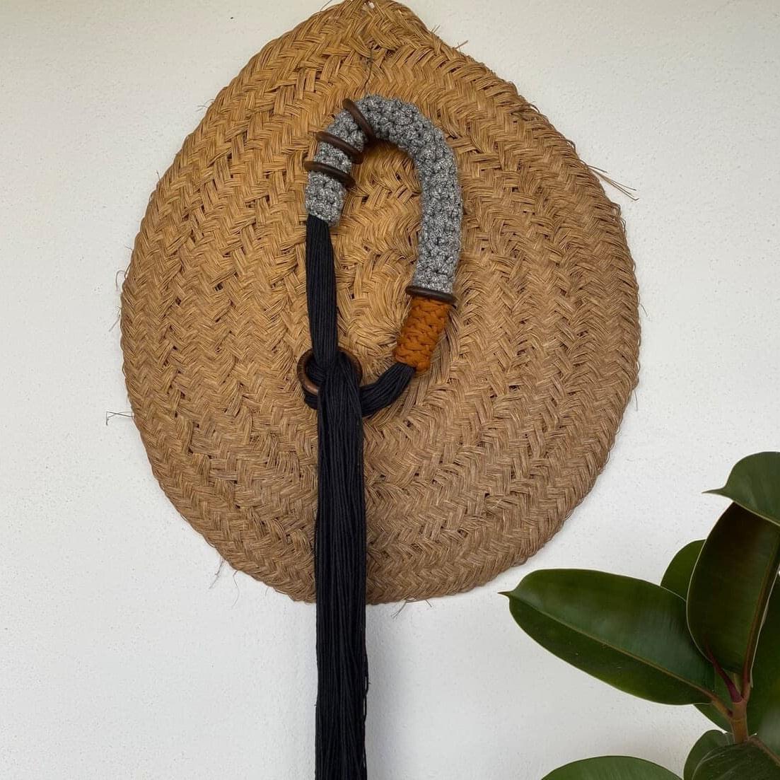 Japandi Macrame Wall Hanging Art - Minimalist Wall Decor - Looping Home