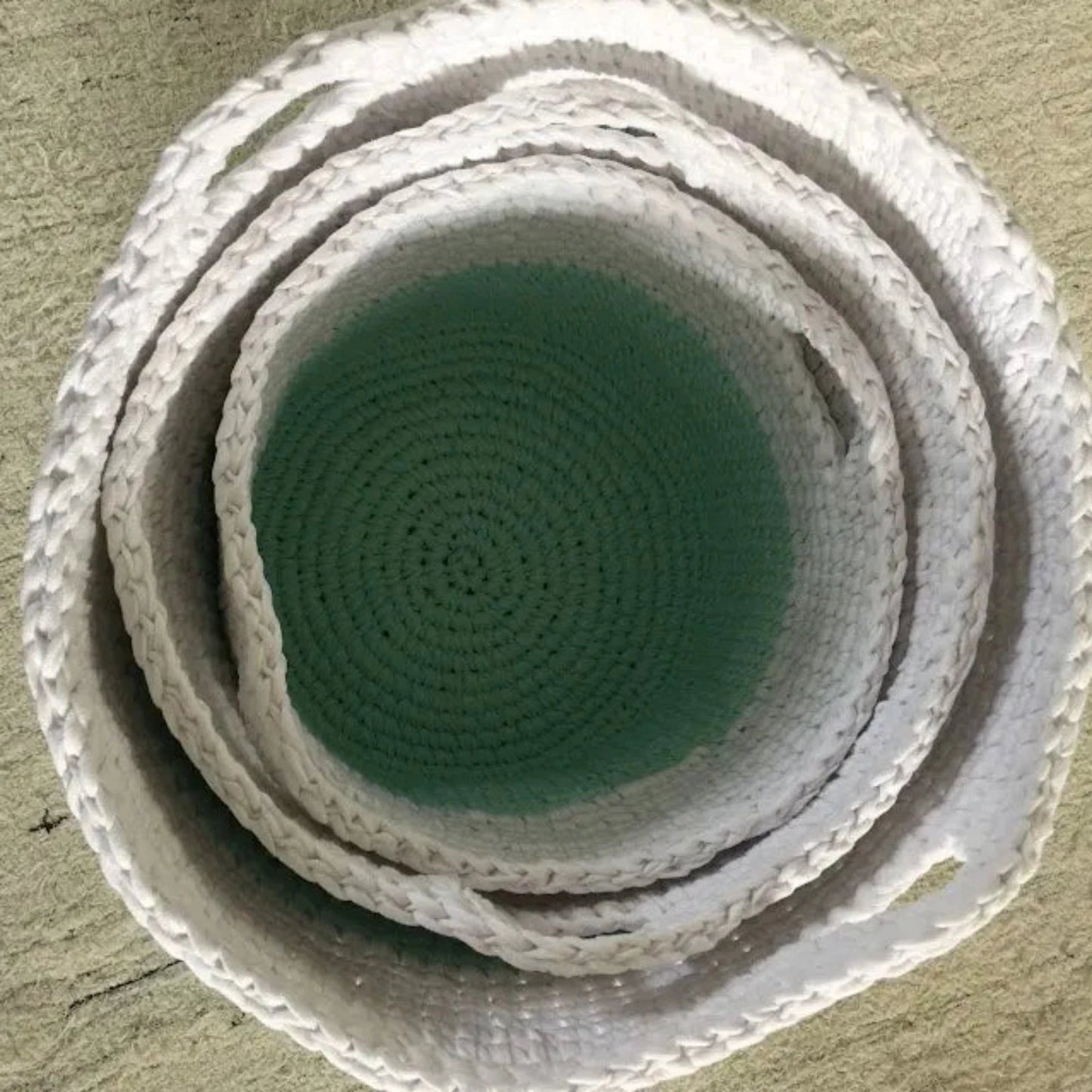 Knitted Storage Baskets | Many Colors Options - Looping Home