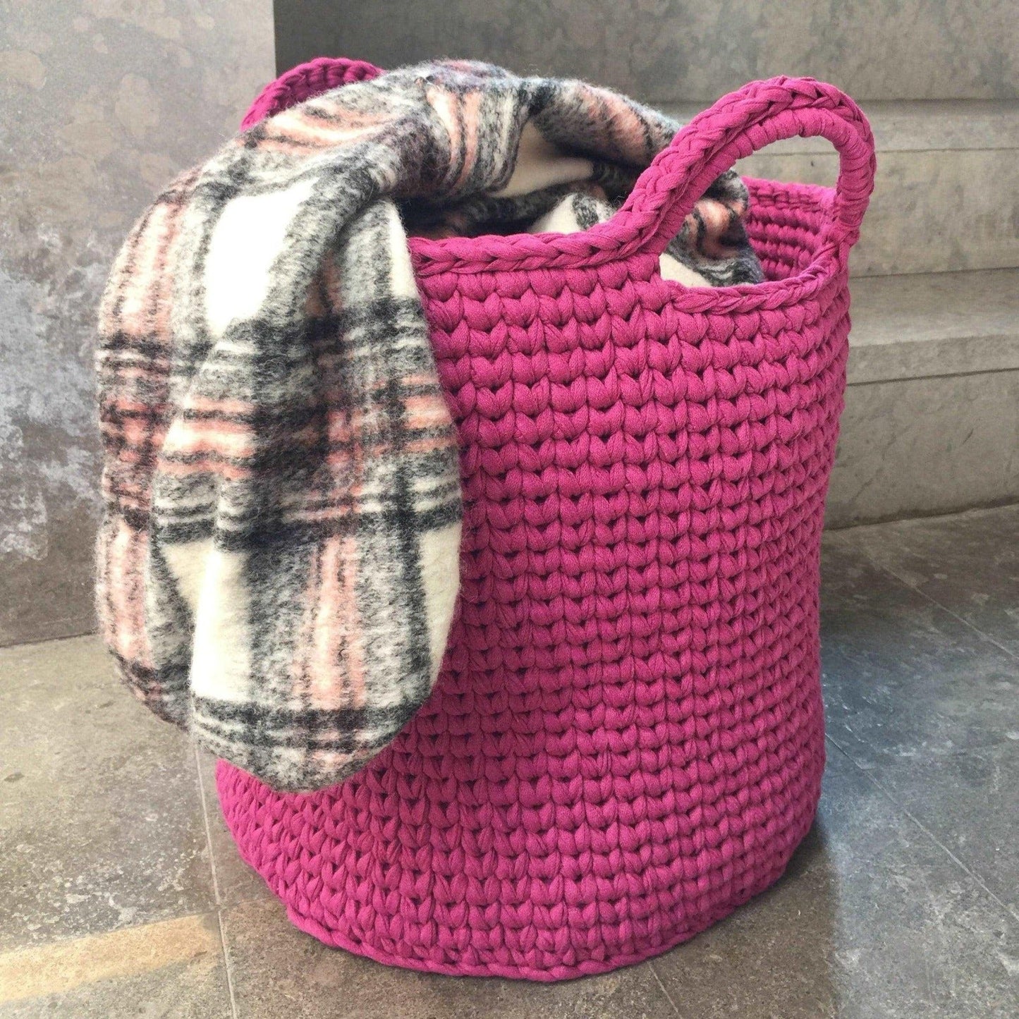 Large Storage Basket, Home Organizer - Looping Home
