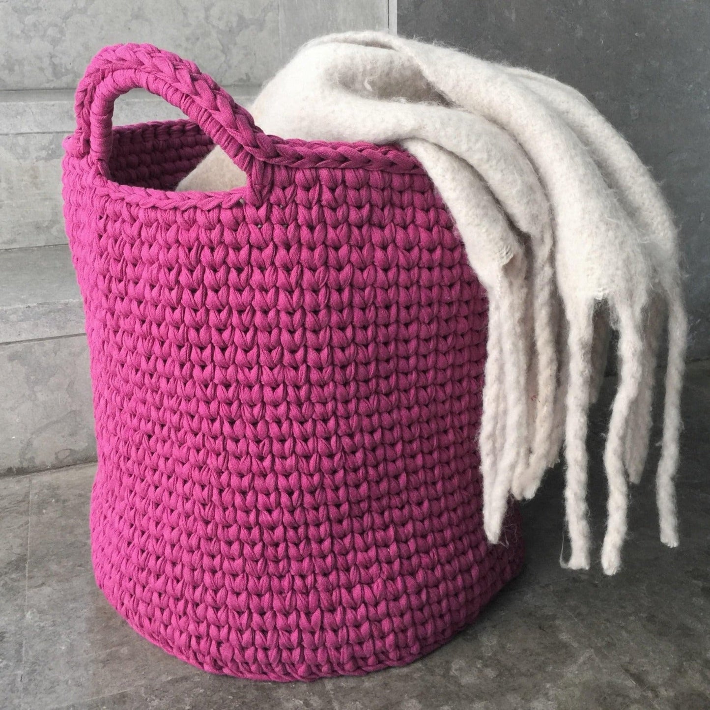 Large Storage Basket, Home Organizer - Looping Home