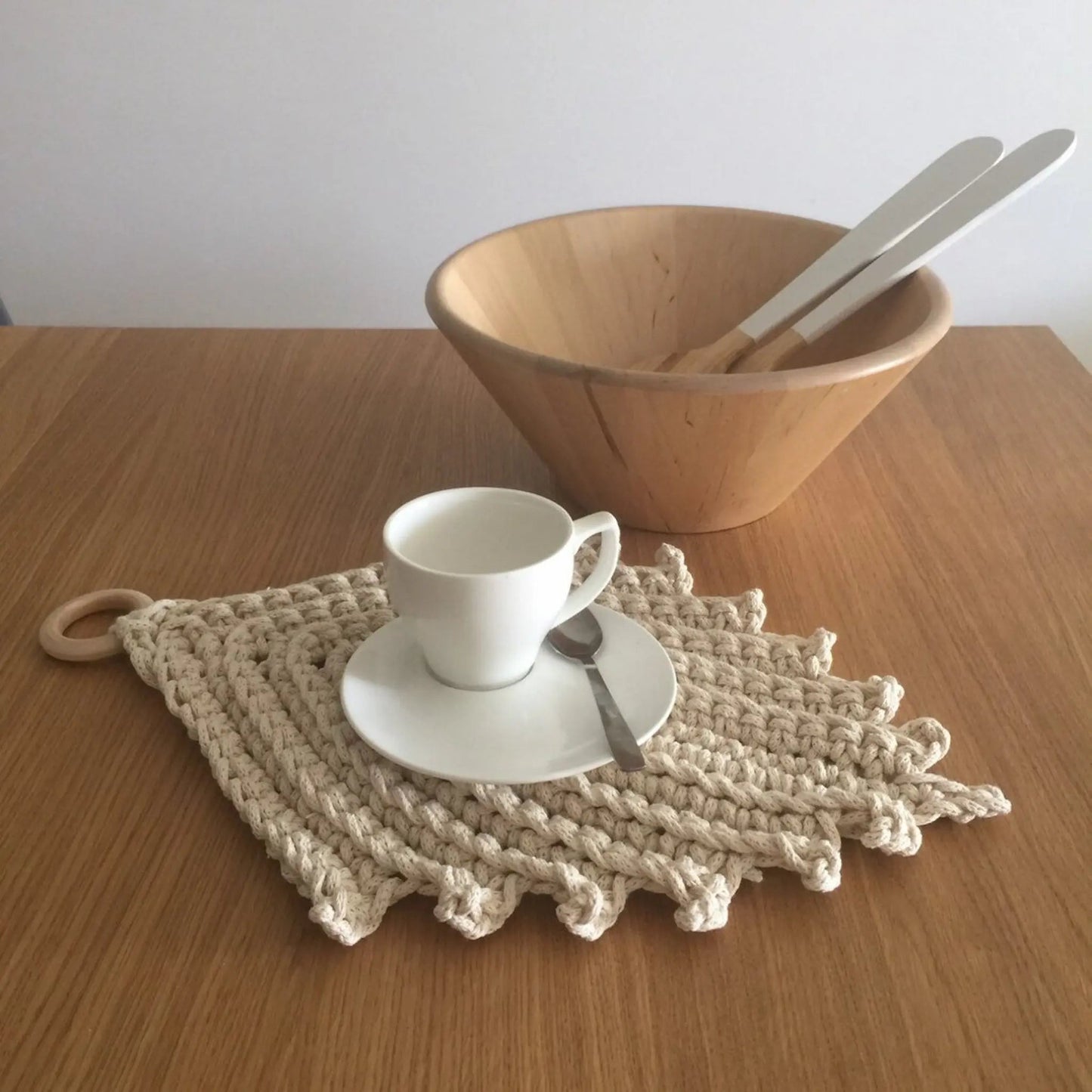 Leaf Placemat Set | Boho Farmhouse Table Decor | Botanical Gifts - Looping Home