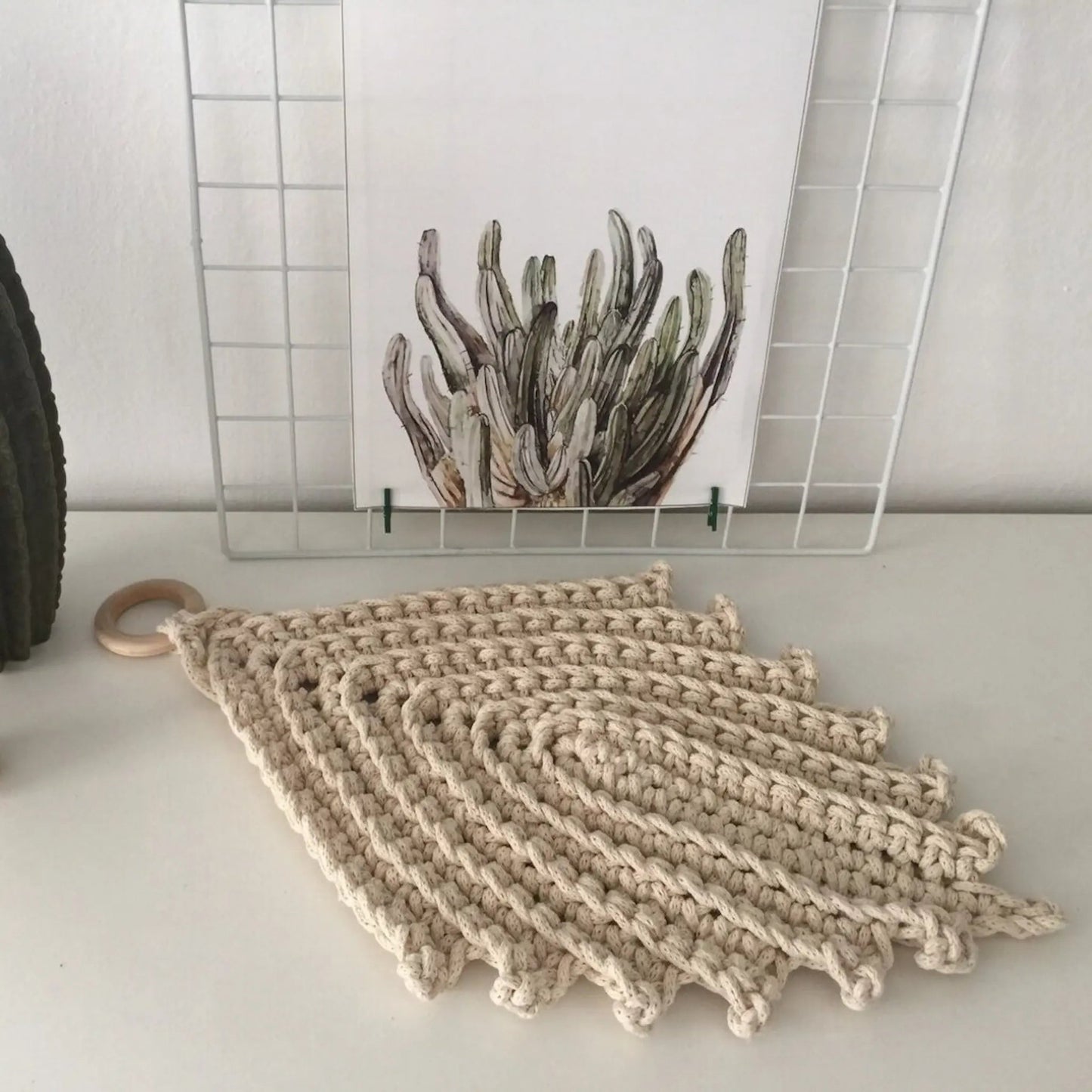 Leaf Placemat Set | Boho Farmhouse Table Decor | Botanical Gifts - Looping Home