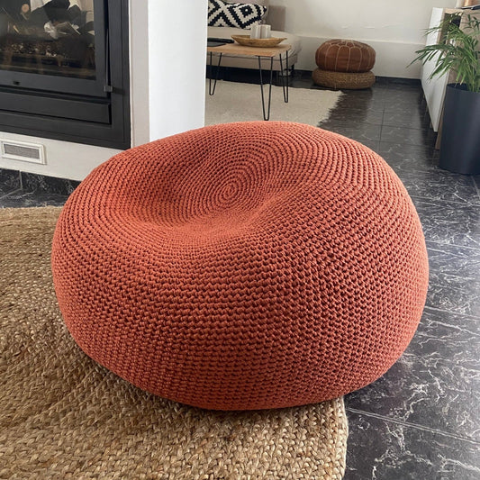 Modern Round Bean Bag Chair - Looping Home