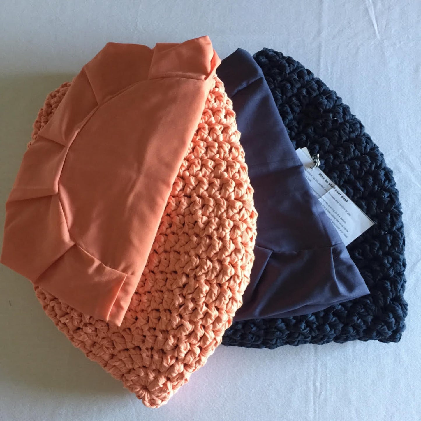 Round Floor Poufs - Modern Seating Pillows - Looping Home
