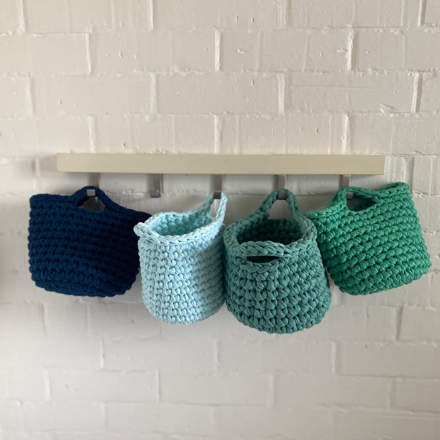 Small Decorative Baskets - Sage Green - Looping Home