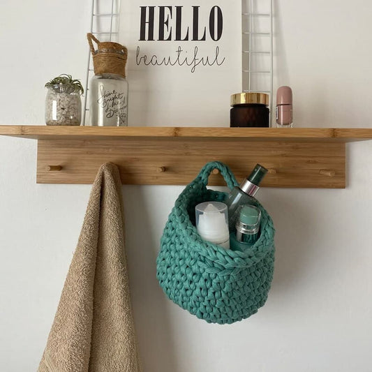 Small Decorative Baskets - Sage Green - Looping Home