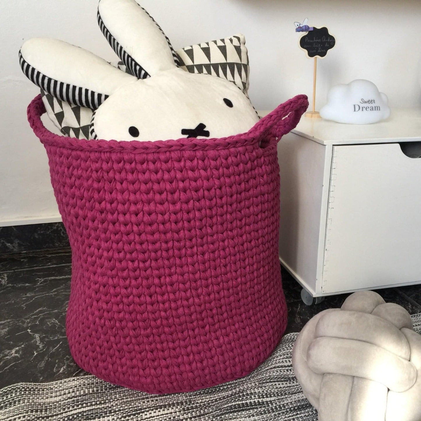 Storage Baskets for Toys, Blankets, Pillows and More - Looping Home