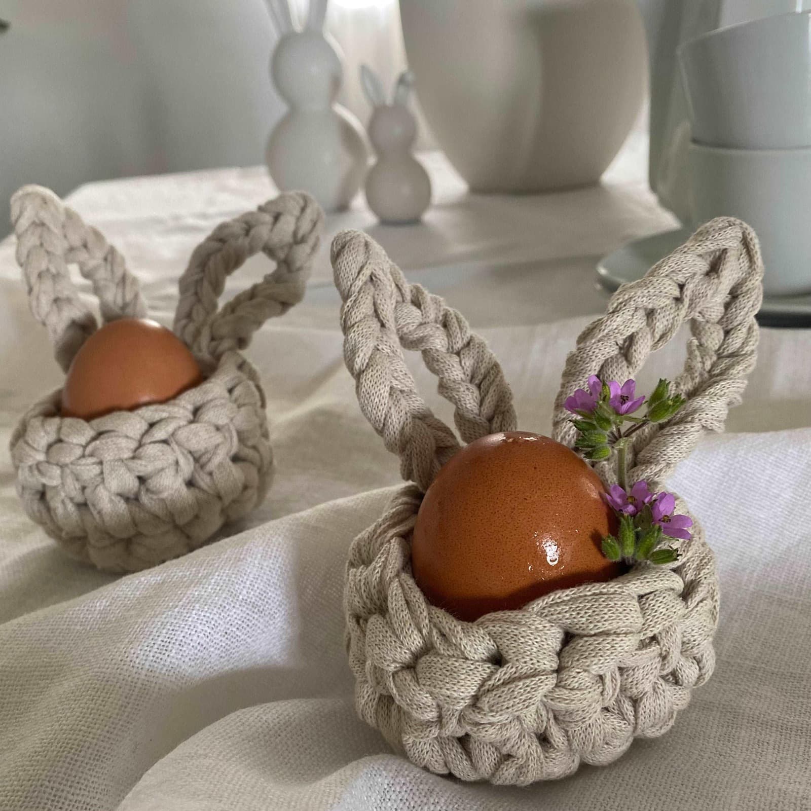 Bunny Egg Cup for Easter