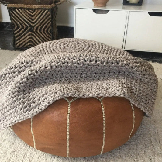 Ottoman Pouf Covers | More colors - Looping Home