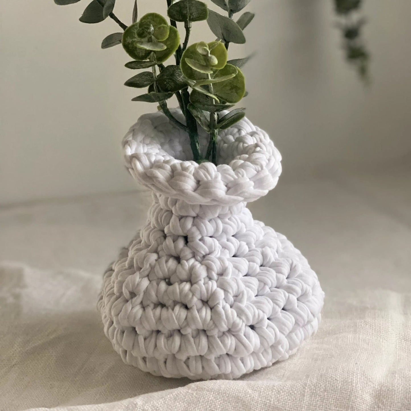 Crochet Vase, Unique Gifts for home - Looping Home