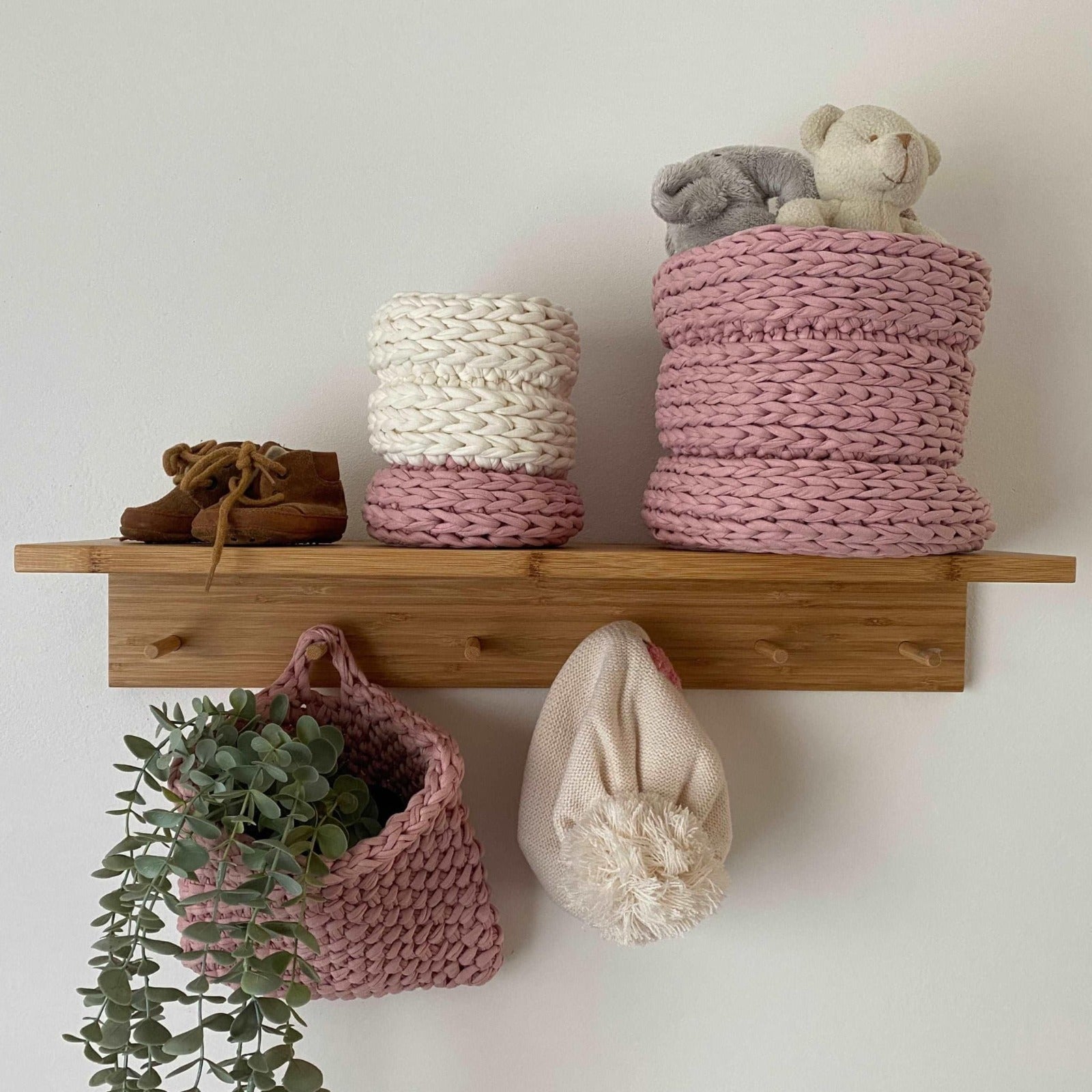 Decorative Basket Pots Set - Looping Home