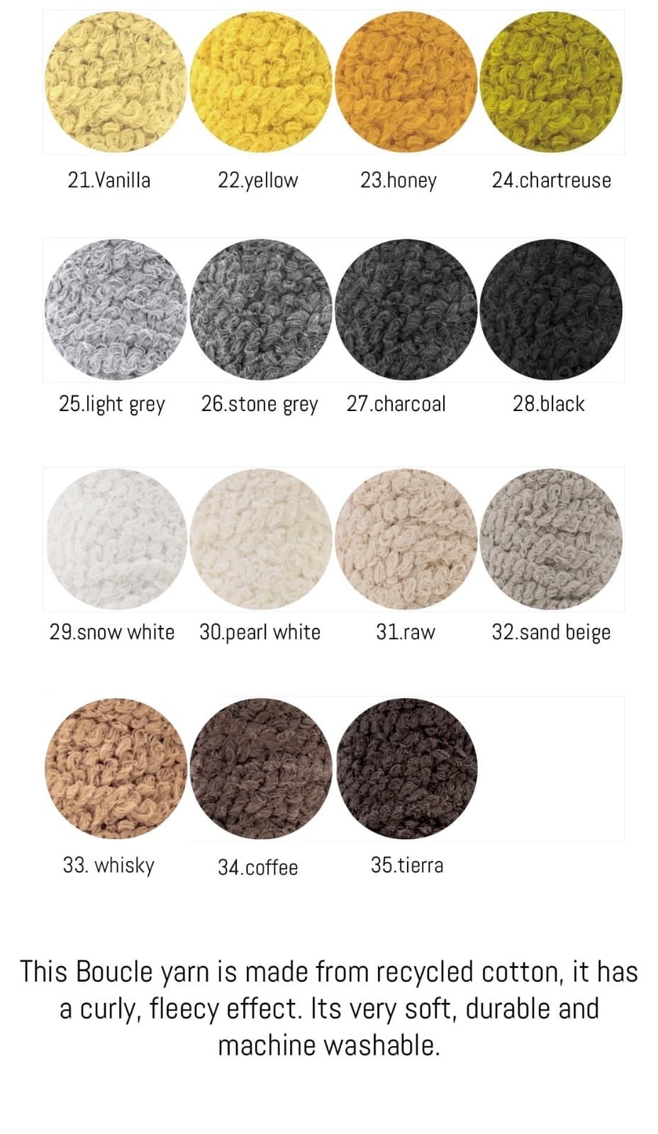 Pearly Boucle Knitted Pouffe - More Colors - Looping Home