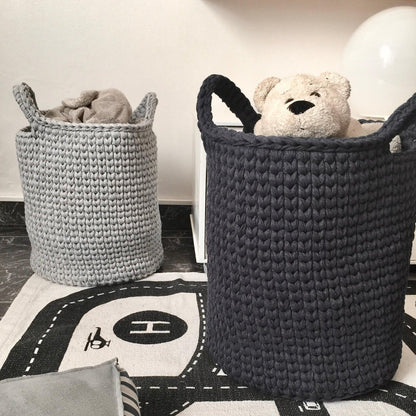 Storage Baskets for Toys, Blankets, Pillows and More - Looping Home